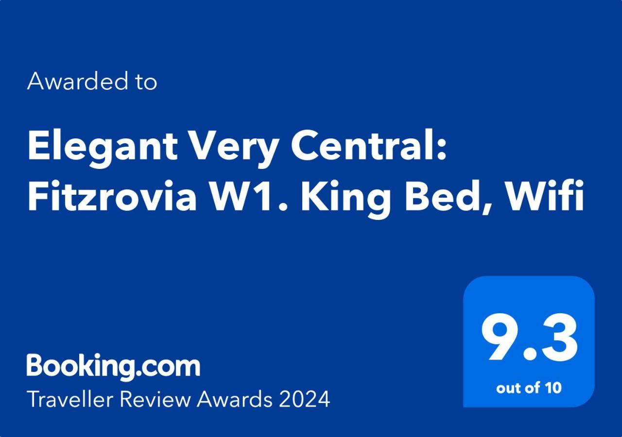 Elegant Very Central: Fitzrovia W1. King Bed, Wifi Londra Dış mekan fotoğraf